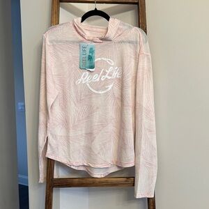 Reel Life Women's Pink Long Sleeve Top